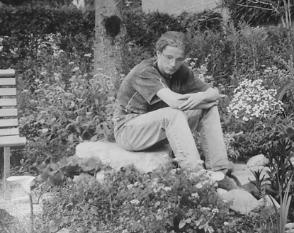 Bjorn Kiggen während einer persönlichen Krise in jungen Jahren